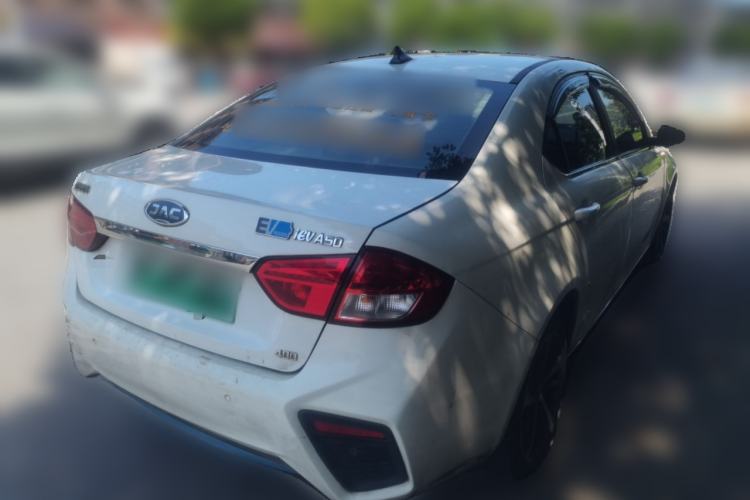 Used JAC Group iEVA50 2018 Luxury Model Rear Right 45 Deg