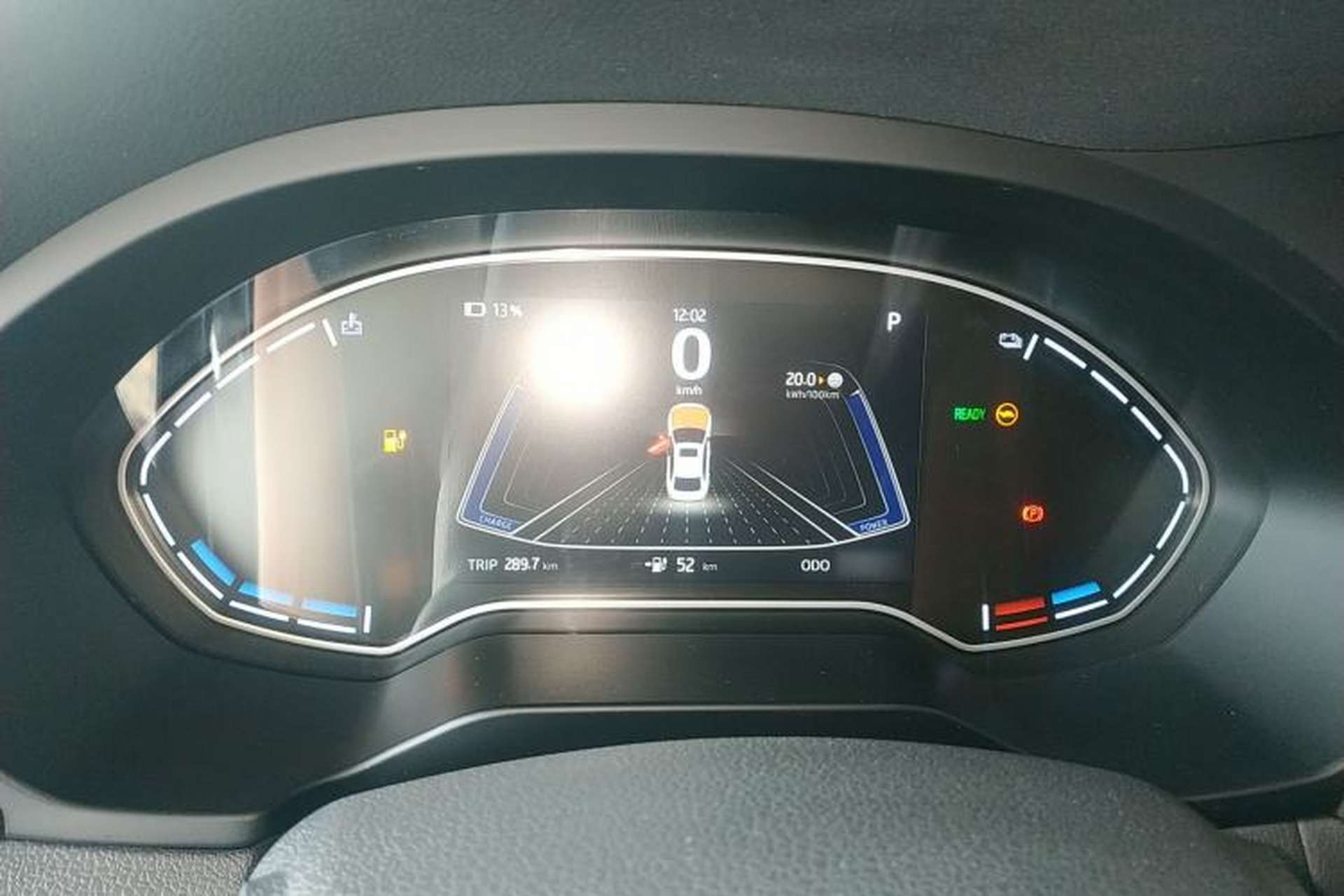 Used JAC Group iEVA60 2019 Flagship Model Instrument Cluster
