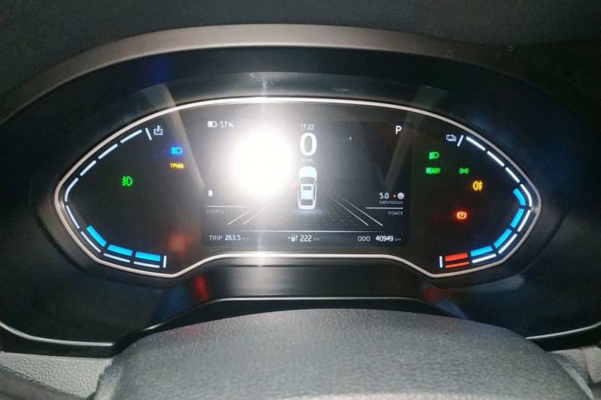 Used JAC Group iEVA60 2019 Flagship Model Instrument Cluster