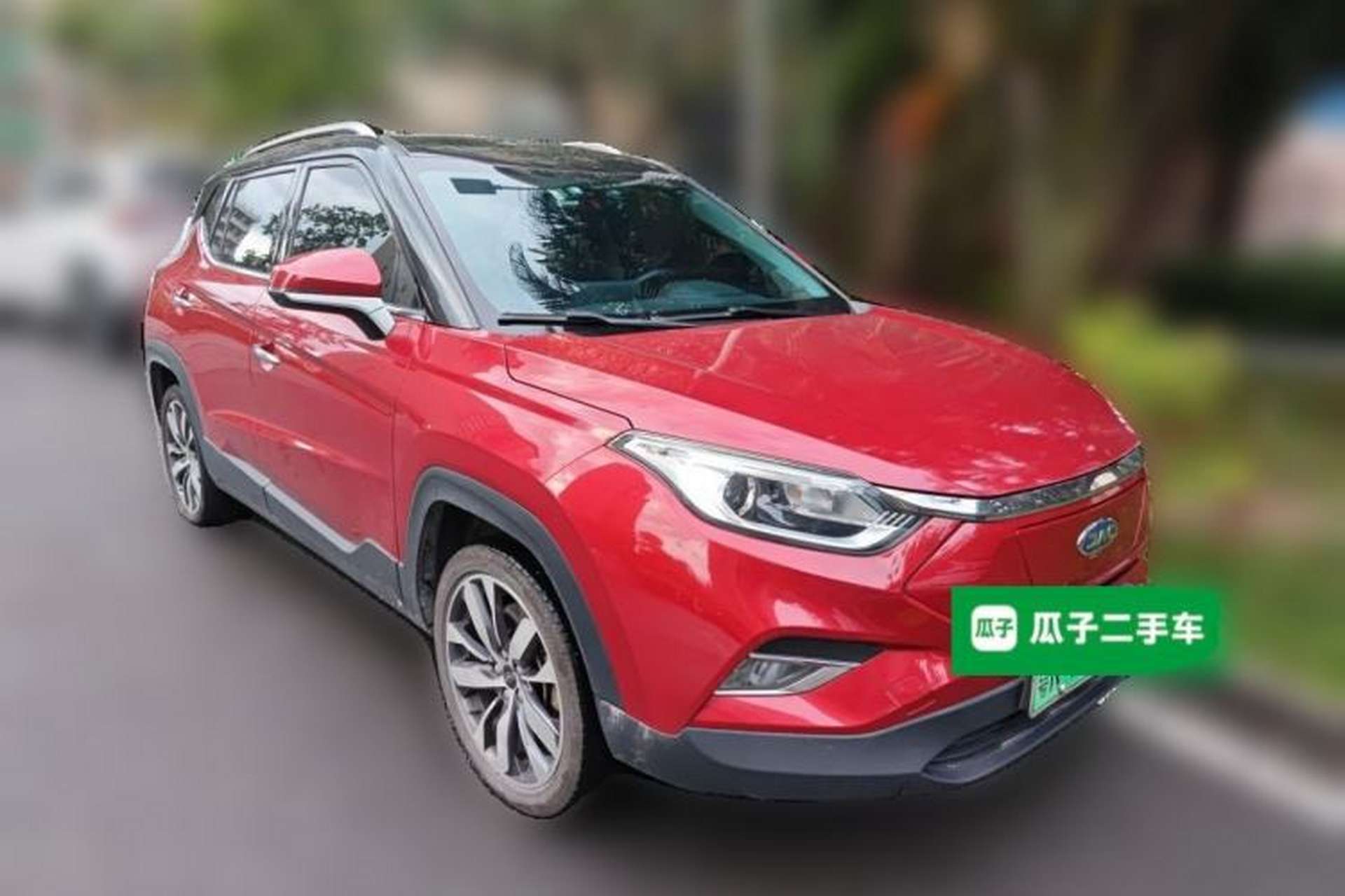 Used JAC Group iEVS4 2019 Revised Version Luxury Smart Edition Front Right 45 Deg