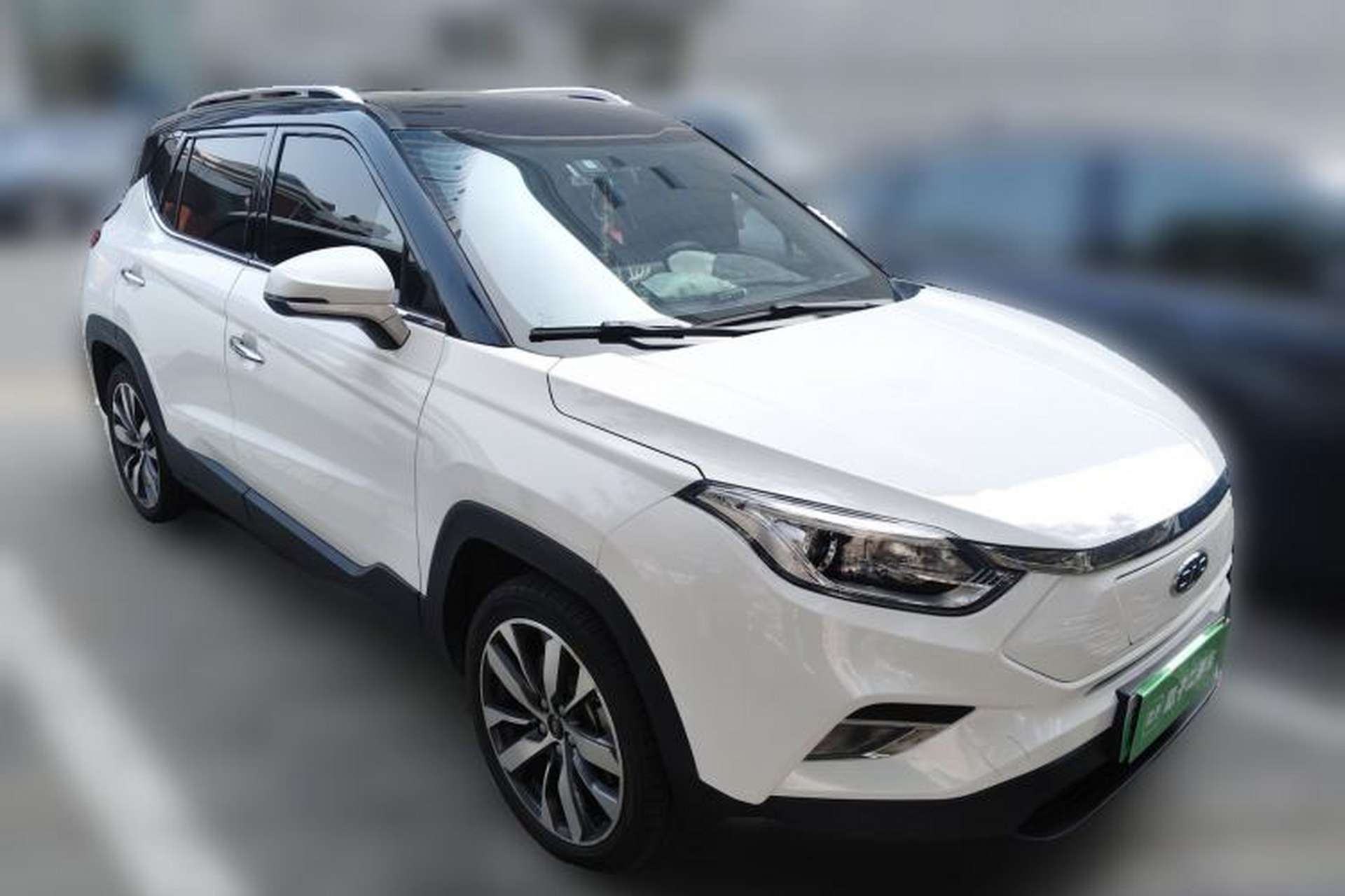 Used JAC Group iEVS4 2019 Luxury Smart Connectivity Model Front Right 45 Deg