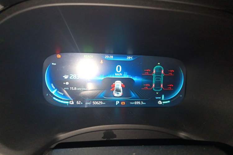 Used JAC Group iEVS4 2019 Luxury Smart Enjoyment Model Instrument Cluster