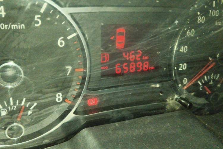 Used JAC Group J6 A30 2016 1.5L Manual Comfort Version China V Standard Odometer Close Up
