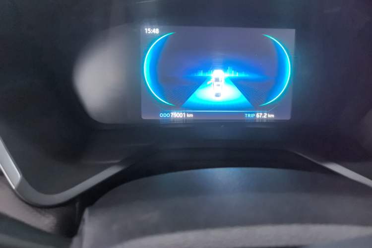 Used JAC Group J7 2020 1.5T CVT Superior Trim Odometer Close Up