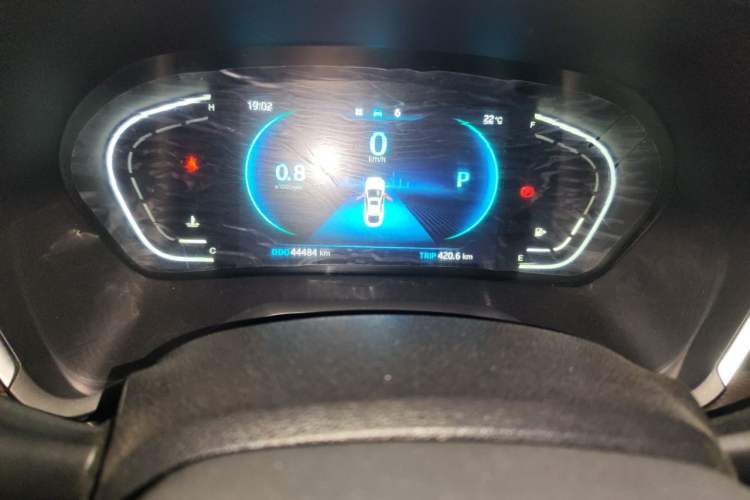 Used JAC Group J7 2020 1.5T CVT Superior Trim Odometer Close Up