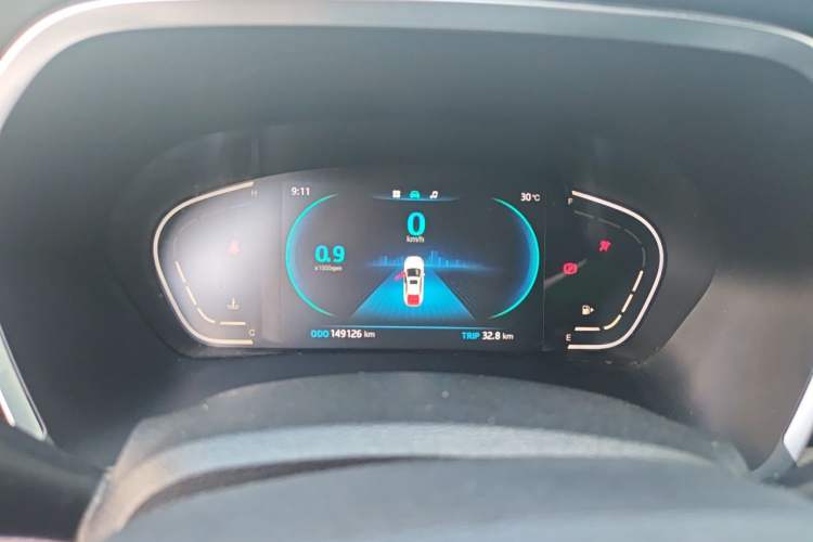 Used JAC Group J7 2020 1.5T Manual Overdrive Version Instrument Cluster
