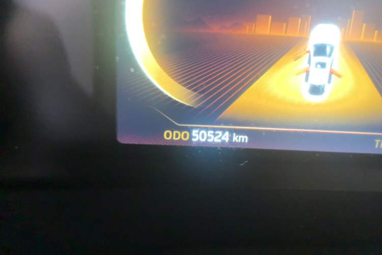 Used JAC Group J7 2020 1.5T CVT Superior Trim Odometer Close Up