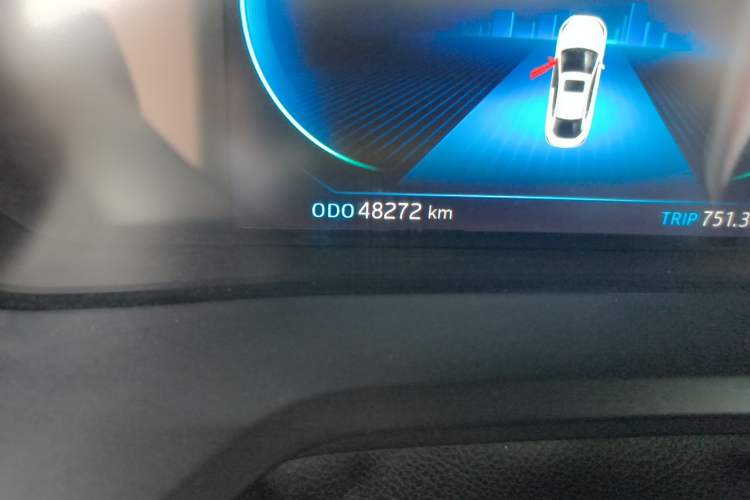 Used JAC Group J7 2020 1.5T CVT Superior Trim Odometer Close Up