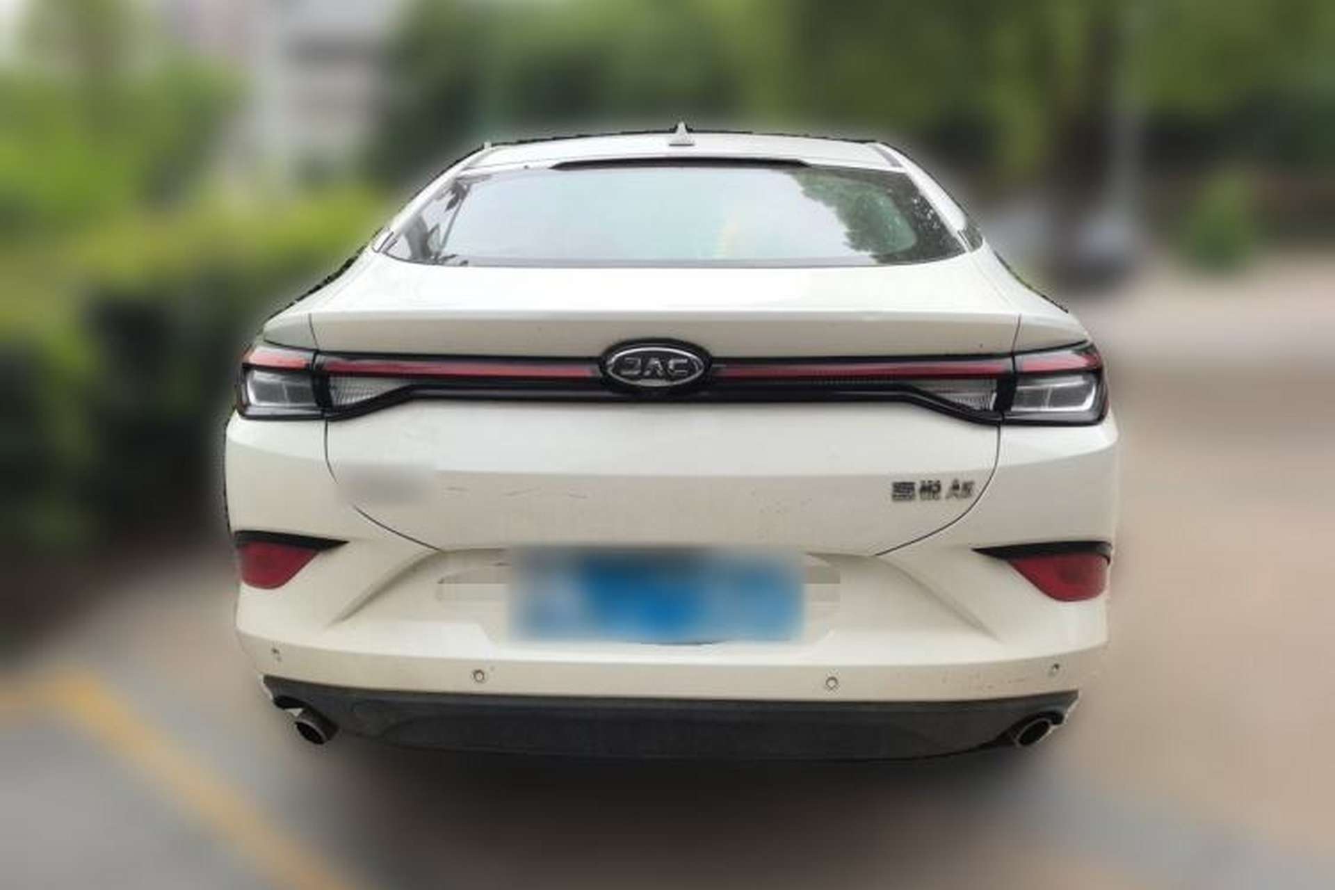 Used JAC Group J7 2020 1.5T Manual Elite Edition Rear