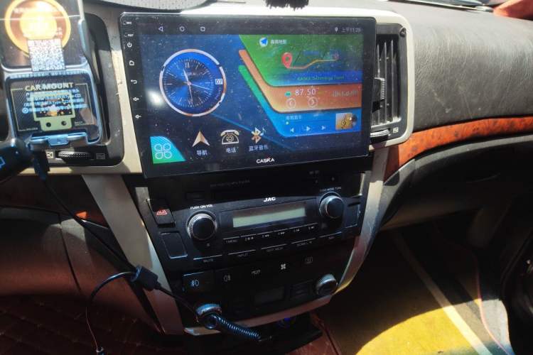 Used JAC Group Refine 2008 2.0L Shuttle Gasoline Basic Version with Single Air Conditioner Audio And AC Panel
