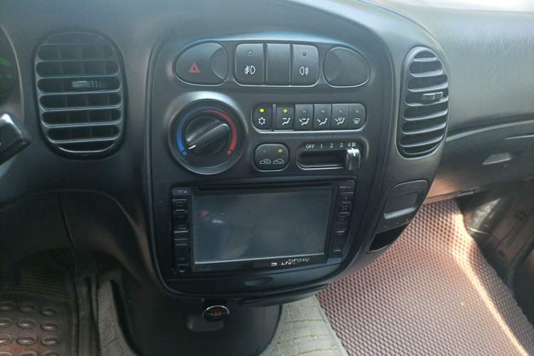 Used JAC Group Refine 2008 2.0L Shuttle Gasoline Basic Model with Front and Rear Air Conditioning Audio And AC Panel