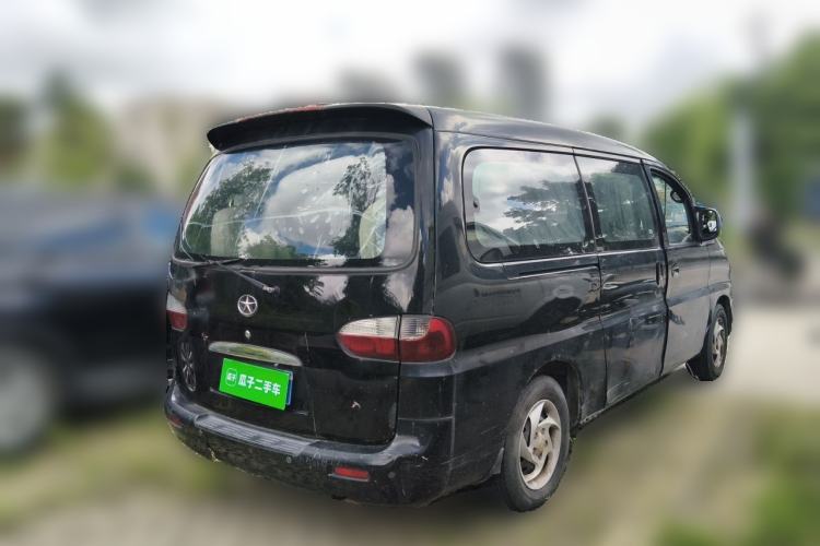 Used JAC Group Refine 2011 2.8T Shuttle Diesel Comfort Edition HFC4DA1-2B1 Rear Right 45 Deg