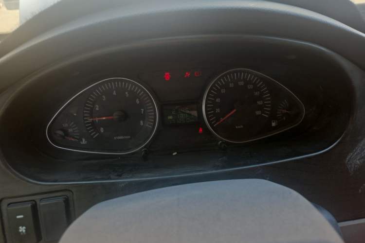 Used JAC Group Refine 2011 2.4L Government Procurement Version Manual Luxury Trim Odometer Close Up