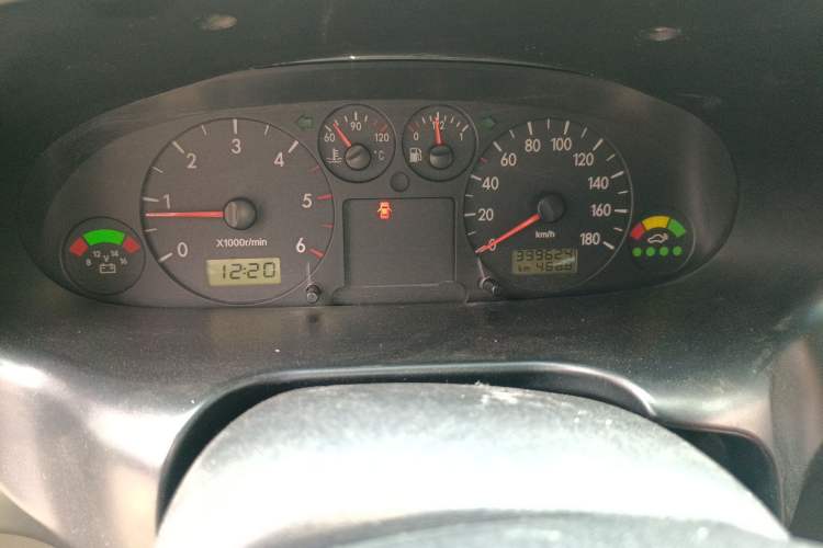 Used JAC Group Refine 2011 2.8T Shuttle Diesel Standard Version HFC4DA1-2B1 Odometer Close Up