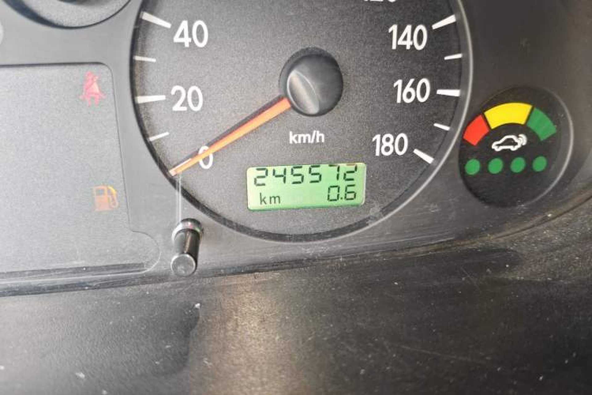 Used JAC Group Refine  Odometer Close Up
