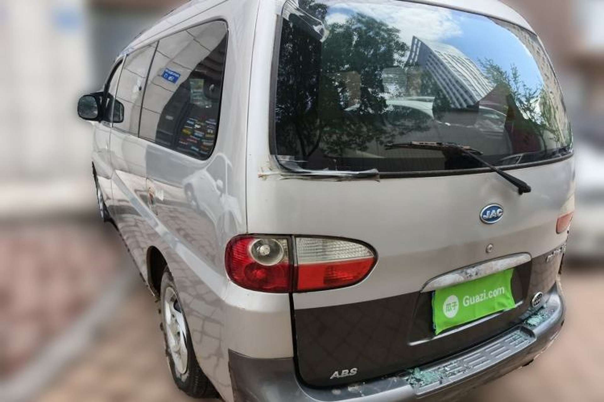 Used JAC Group Refine 2011 2.0L Shuttle Gasoline Standard Edition HFC4GA3 Rear Left 45 Deg