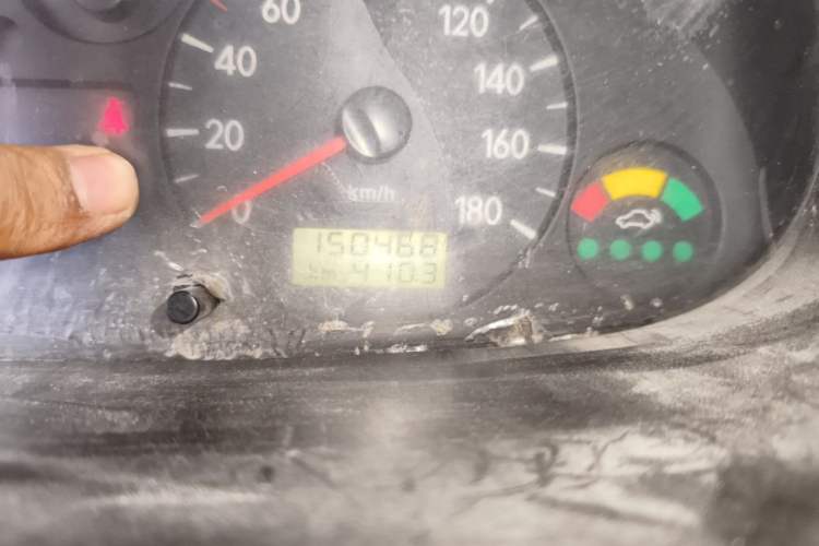 Used JAC Group Refine 2012 2.0L Timeless Edition HFC4GA3 Odometer Close Up