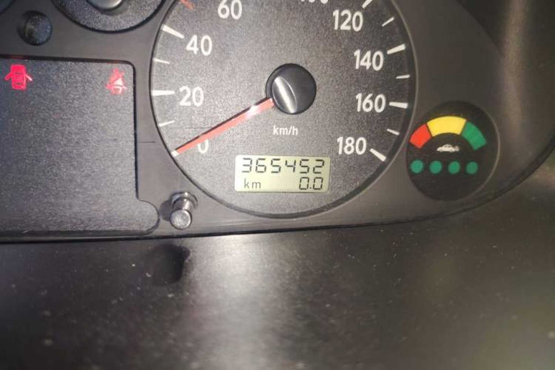Used JAC Group Refine 2012 1.9T Shuttle Diesel Comfort Version HFC4DB1-2C Odometer Close Up