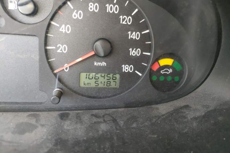 Used JAC Group Refine 2012 2.0L Timeless Edition HFC4GA3 Odometer Close Up