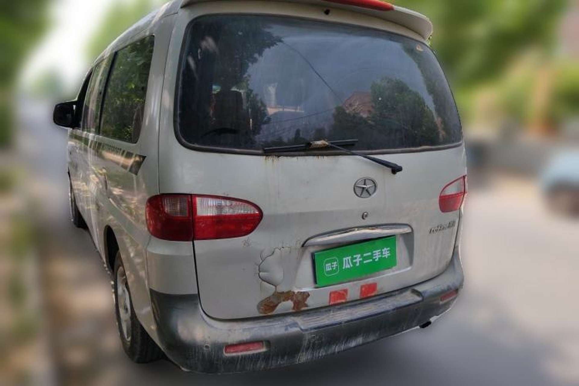 Used JAC Group Refine 2015 2.0L Shuttle Gasoline Long-Wheelbase Standard Version HFC4GA3-3D Rear Left 45 Deg