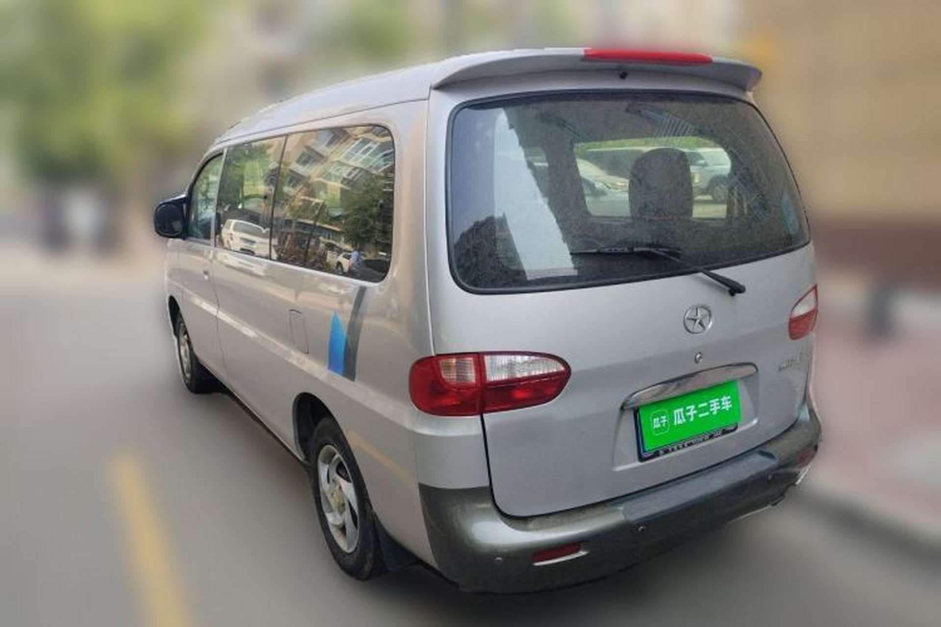 Used JAC Group Refine 2015 2.0L Shuttle Gasoline Long-Wheelbase Comfort Version HFC4GA3-3D Rear Left 45 Deg