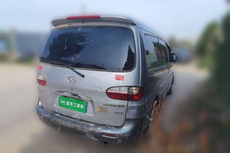 Used JAC Group Refine 2015 1.9T Shuttle Long Wheelbase Standard HFC4DB1-2C Rear Right 45 Deg