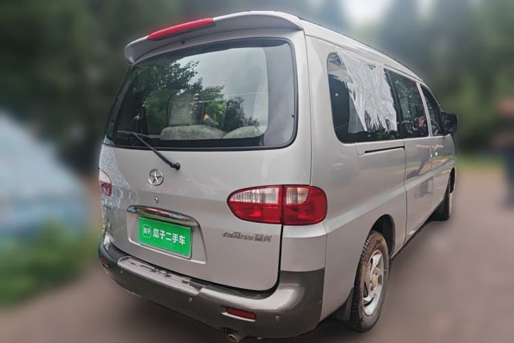 Used JAC Group Refine 2015 2.0L Shuttle Gasoline Long-Wheelbase Comfort Version HFC4GA3-3D Rear Right 45 Deg