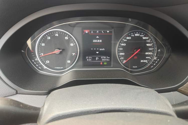 Used JAC Group Refine A60 2017 1.5 TGDI Automatic Luxury Business Model Odometer Close Up