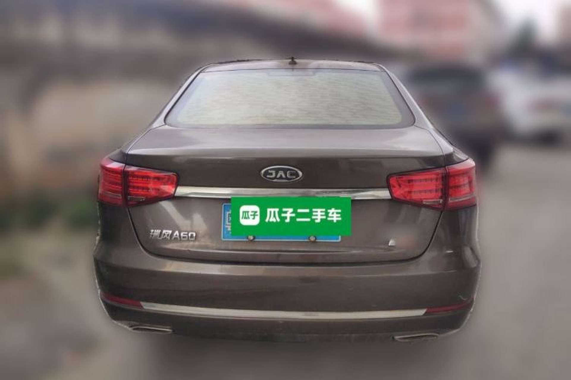 Used JAC Group Refine A60 2017 1.5 TGDI Automatic Luxury Model Rear