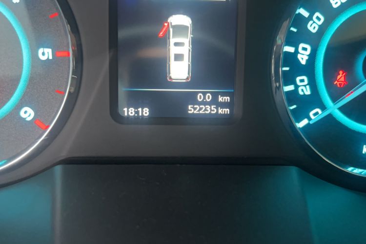 Used JAC Group Refine M5 2021 2.0T Diesel Manual Transmission China VI Standard Odometer Close Up