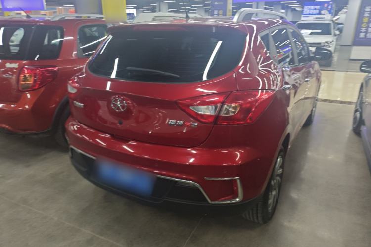Used JAC Group Refine S2 2016 1.5L CVT Luxury Model Two-Tone Version Rear Right 45 Deg