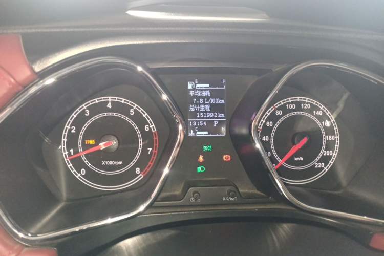 Used JAC Group Refine S2 2017 1.5L CVT Shangkui Edition Odometer Close Up