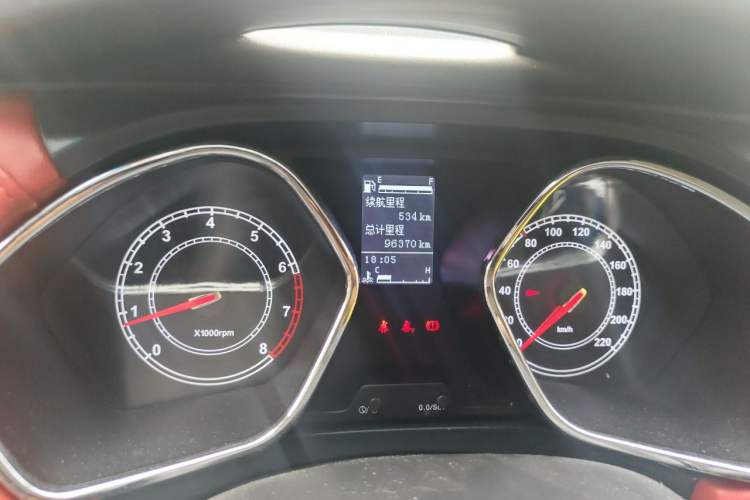 Used JAC Group Refine S2 2017 1.5L Manual Luxury Smart Model Odometer Close Up