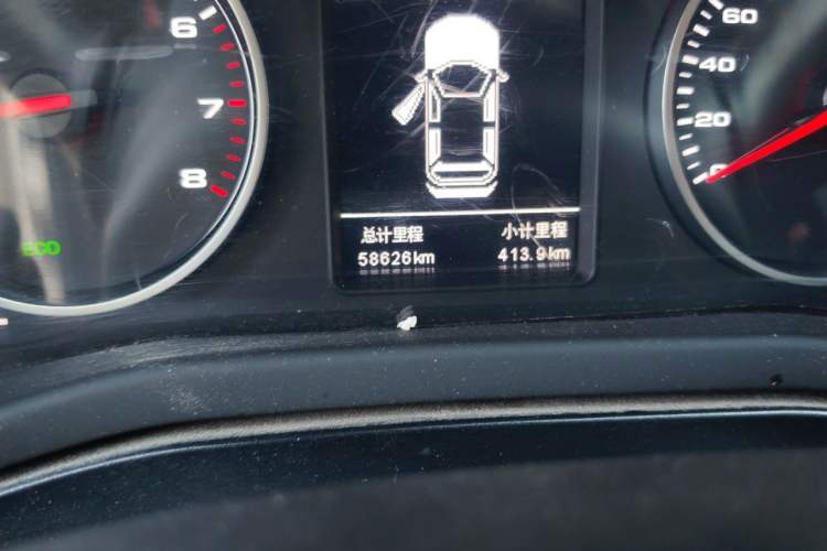 Used JAC Group Refine S2 2018 Smart Drive Edition 1.5L Manual Luxury Model Odometer Close Up