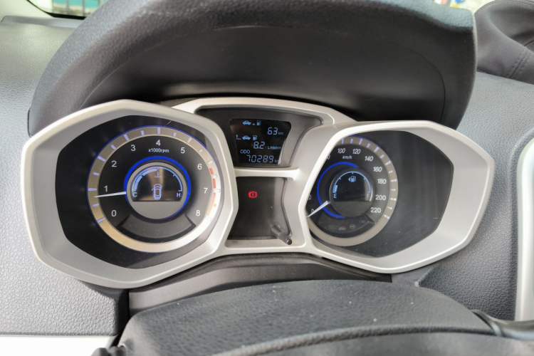 Used JAC Group Refine S3 2014 1.5L Manual Luxury Smart Model Odometer Close Up