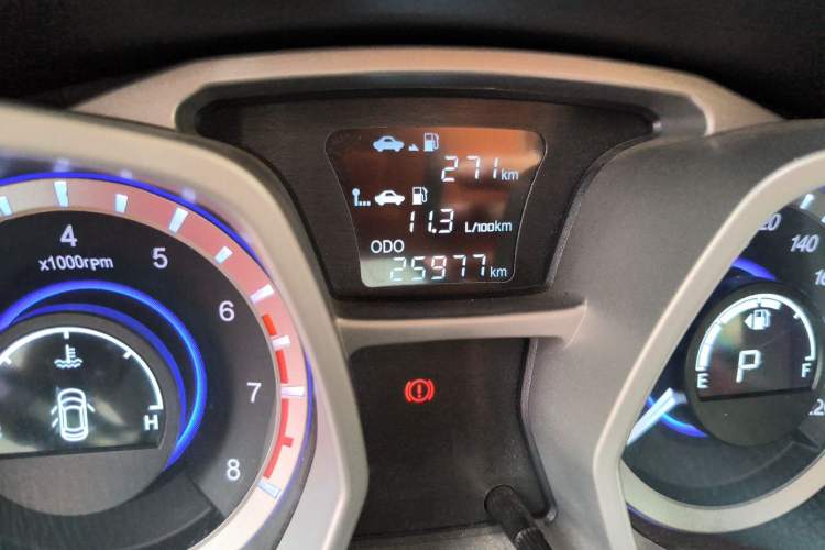 Used JAC Group Refine S3 2014 1.5L CVT Luxury Smart Model Odometer Close Up