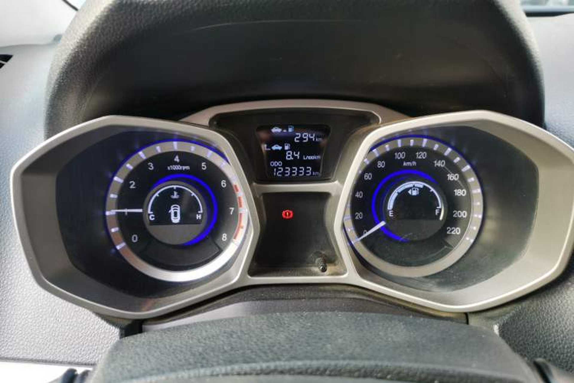 Used JAC Group Refine S3 2014 1.5L Manual Luxury Smart Model Odometer Close Up