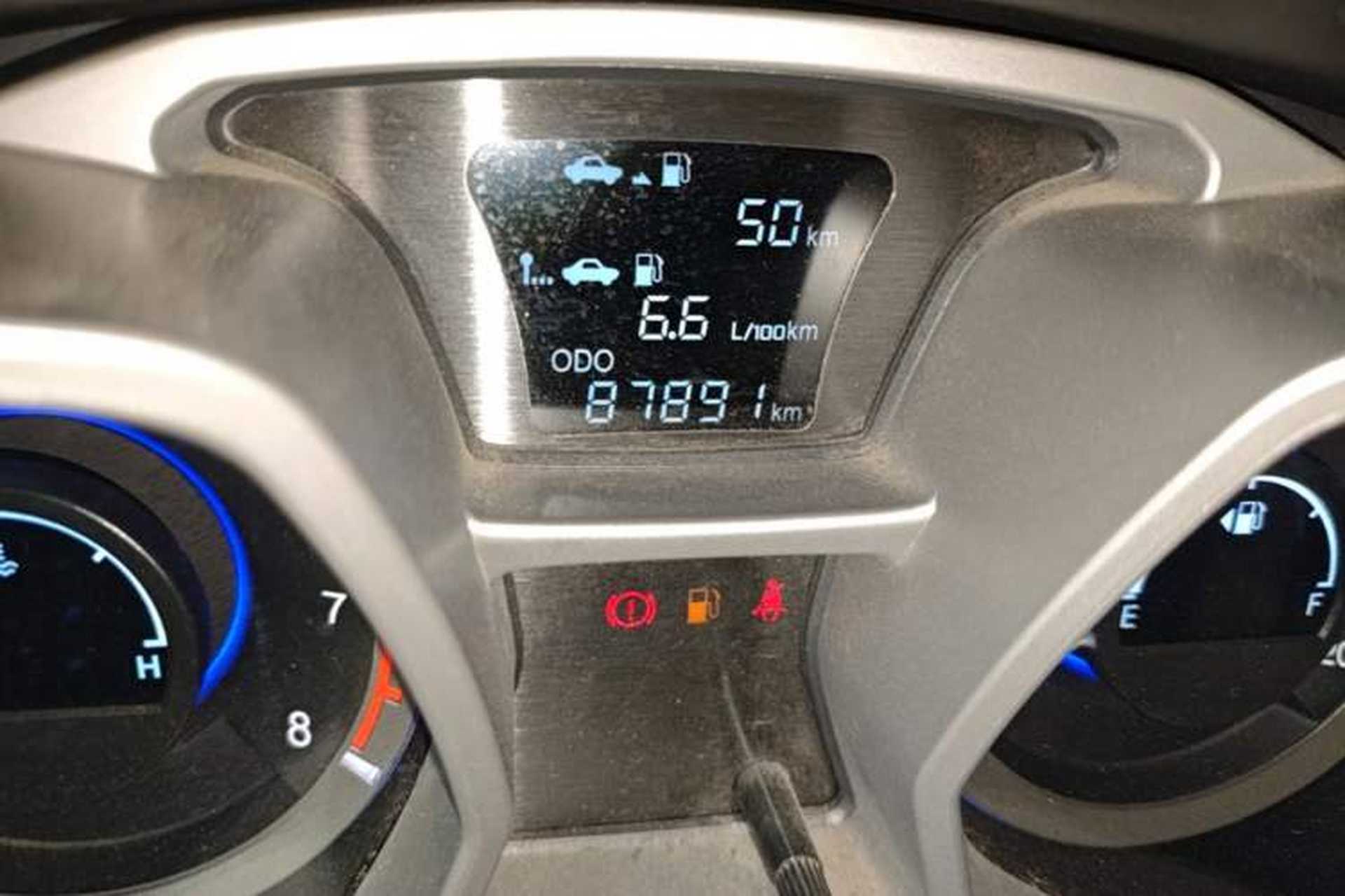 Used JAC Group Refine S3 2014 1.5L Manual Luxury Smart Model Odometer Close Up