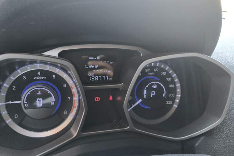 Used JAC Group Refine S3 2014 1.5L CVT Luxury Version Odometer Close Up