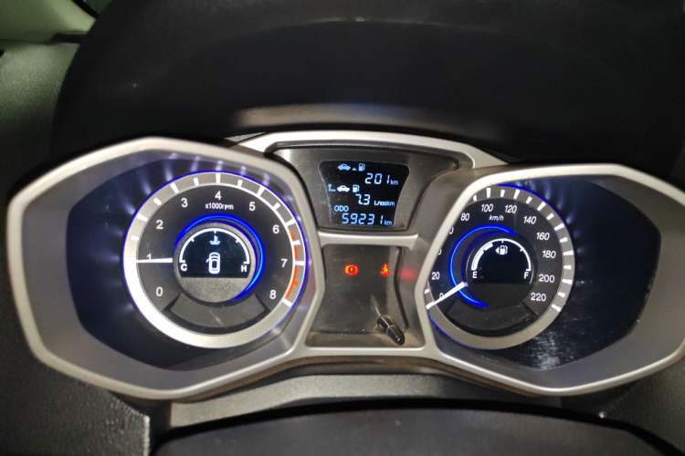 Used JAC Group Refine S3 2014 1.5L Manual Luxury Model Odometer Close Up