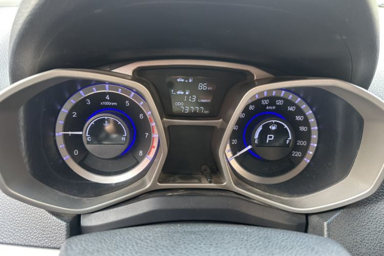 Used JAC Group Refine S3 2014 1.5L CVT Luxury Version Odometer Close Up