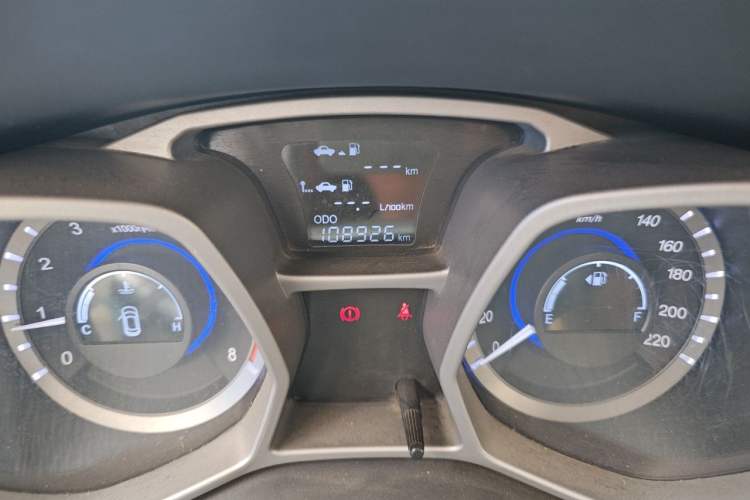 Used JAC Group Refine S3 2014 1.5L Manual Luxury Smart Model Odometer Close Up