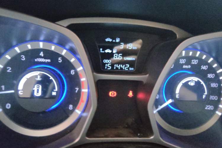 Used JAC Group Refine S3 2014 1.5L Manual Luxury Model Odometer Close Up