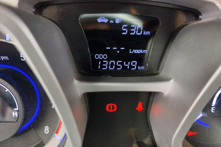 Used JAC Group Refine S3 2014 1.5L Manual Luxury Smart Model Odometer Close Up