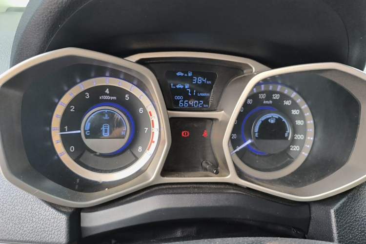 Used JAC Group Refine S3 2014 1.5L Manual Luxury Smart Model Odometer Close Up