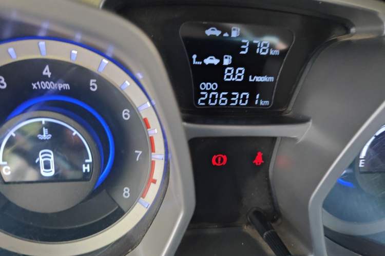 Used JAC Group Refine S3 2014 1.5L Manual Luxury Smart Model Odometer Close Up
