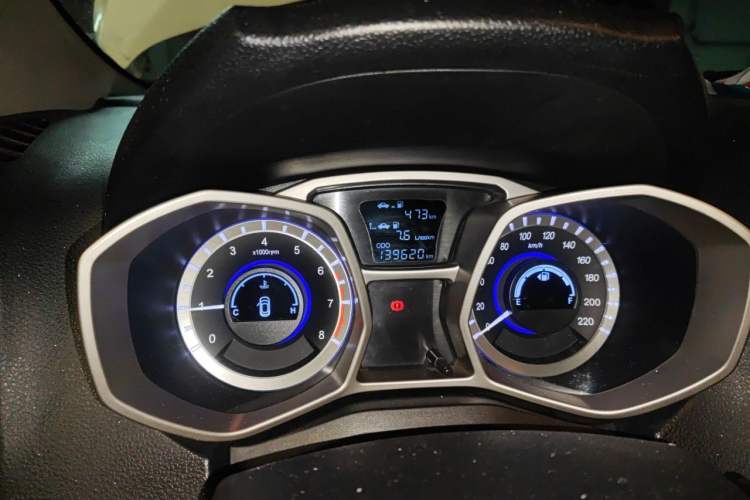Used JAC Group Refine S3 2014 1.5L Manual Luxury Smart Model Odometer Close Up