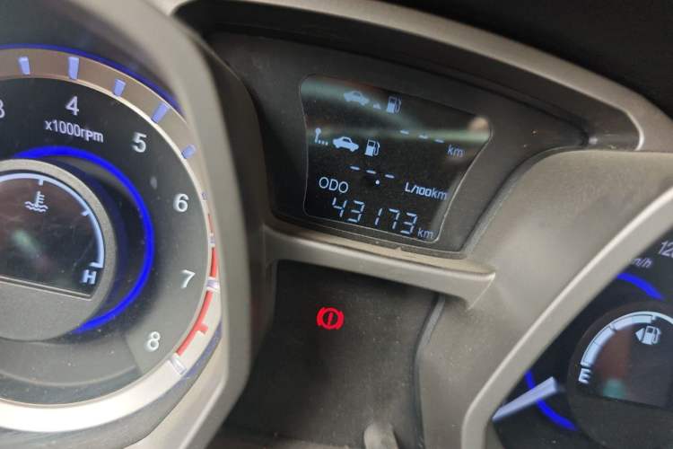 Used JAC Group Refine S3 2014 1.5L Manual Luxury Model Odometer Close Up