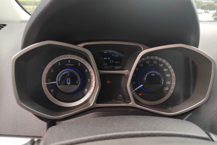 Used JAC Group Refine S3 2014 1.5L Manual Luxury Smart Model Odometer Close Up