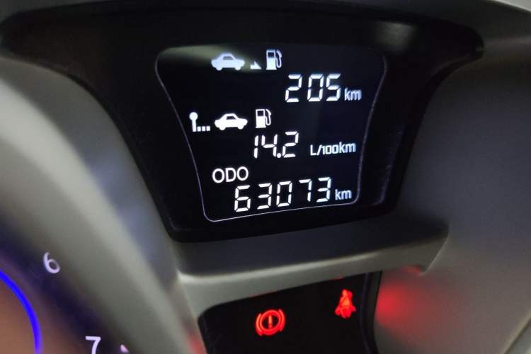 Used JAC Group Refine S3 2014 1.5L Manual Luxury Model Odometer Close Up